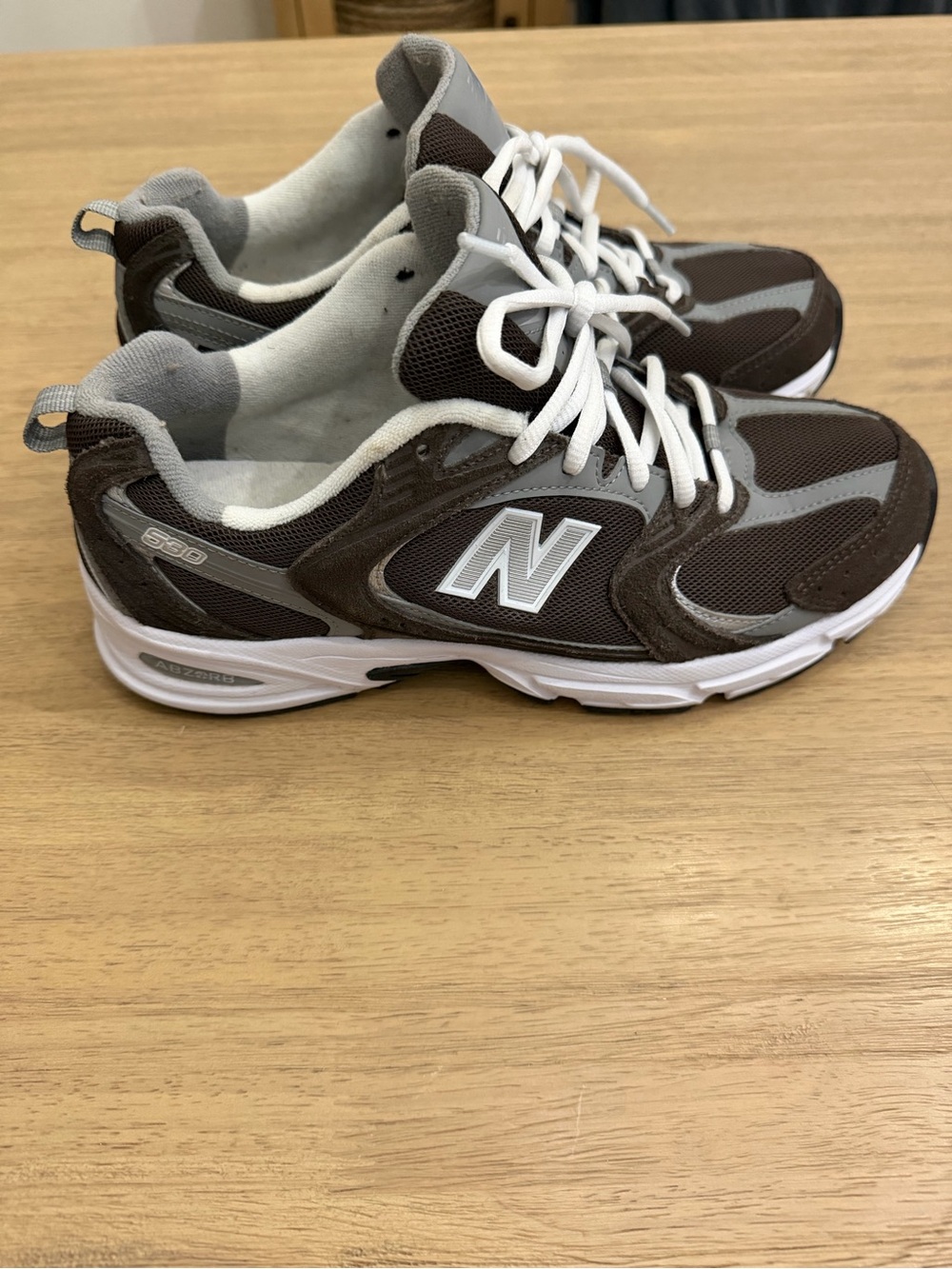 New Balance Brown and Gray Men's Running Shoes